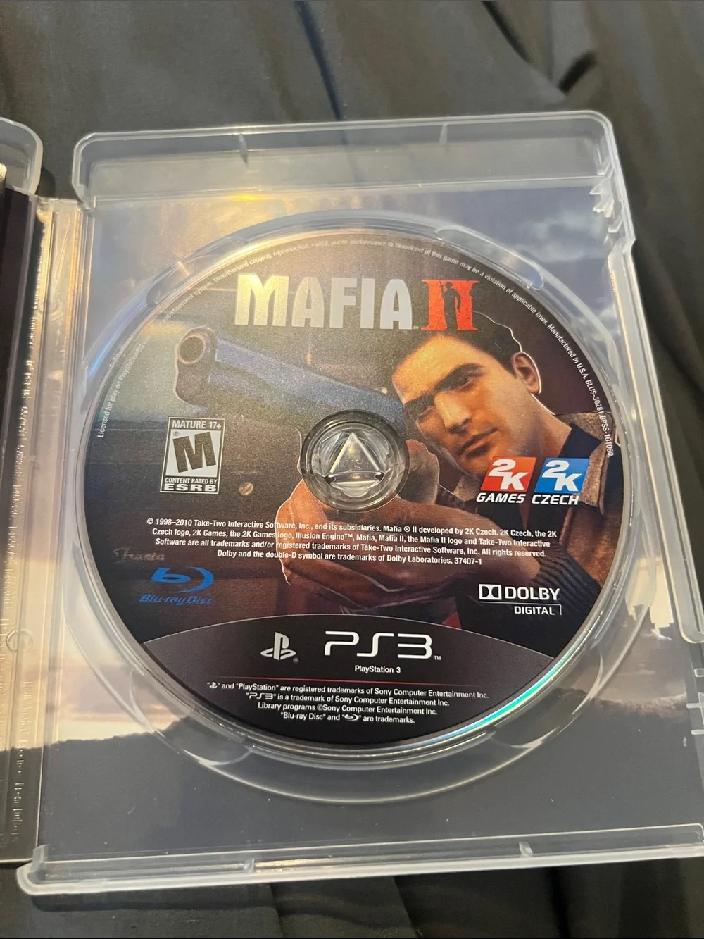 Sony PS3 Uncharted 2: Among Thieves - Blue & Red Cover